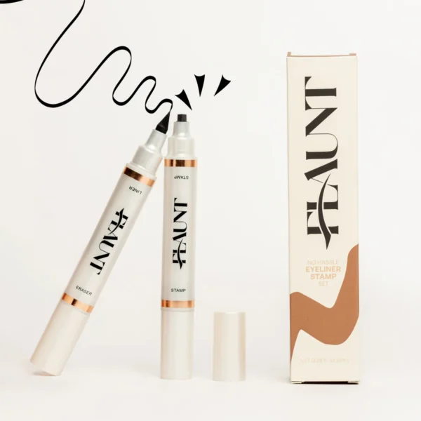 Flaunt Eyeliner Stamp Set Black