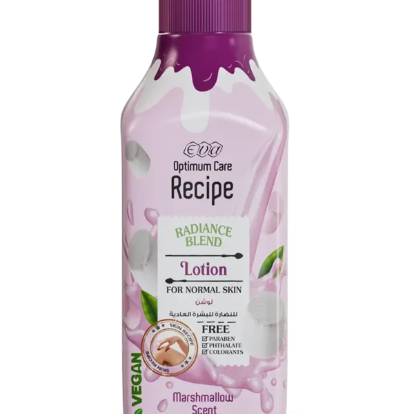 Eva Optimum Care Recipe Radiance Blend Lotion For Normal Skin - Marshmallow Scent 370 Ml
