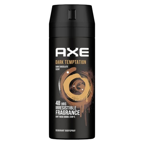 Axe Dark Temptation 48H Deodorant Spray Dark Chocolate Scent for Men 150 ML