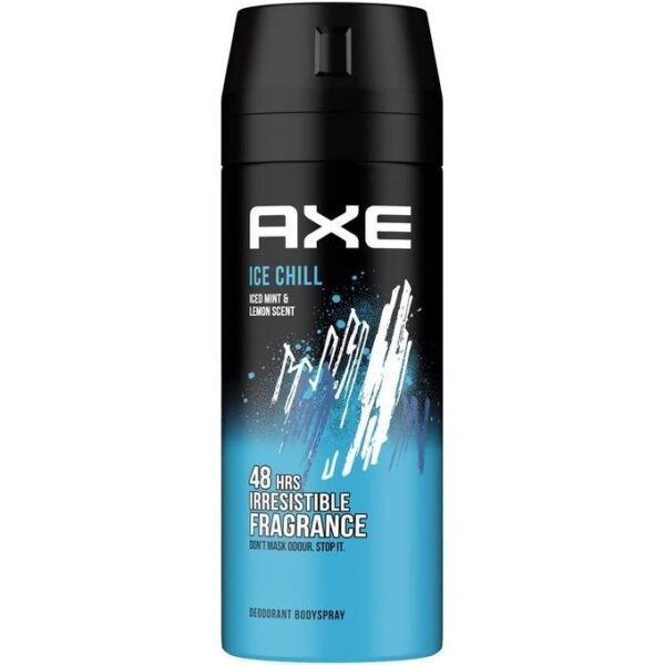 Axe Ice Chill 48H Deodorant Spray Iced Mint & Lemon Scent for Men 150 ML