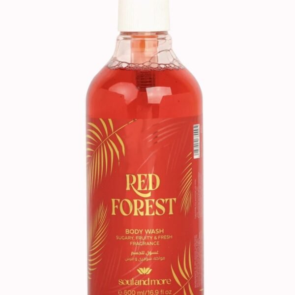 Soul and more shower gel red forest 500 ml