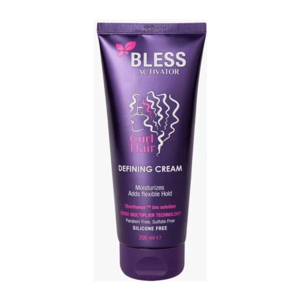 Bless Activator Curl Defining & Moisturizing Hair Cream Flexible Hold - parabens free, sulfate free, silicone free - 200ml