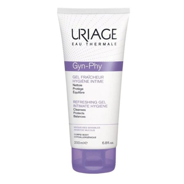 Uriage gyn-phy refreshing gel intimate hygiene 200ml
