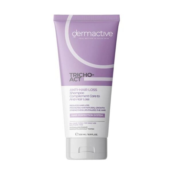 Dermactive Tricho-Act Anti-Hair Loss Shampoo for All Hair Types - sulfate free 200 ml