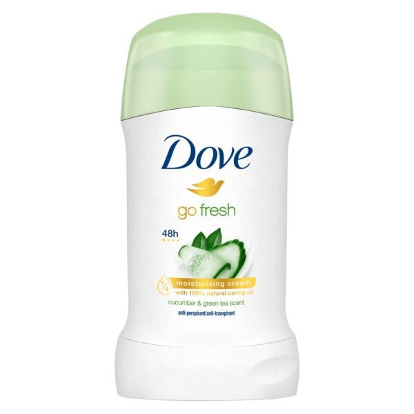 Dove Go Fresh Antiperspirant Deodorant Stick Cucumber & Green Tea Scent - alcohol free