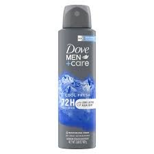 Dove Men Plus Care Antiperspirant Deodorant Spray Cool Fresh