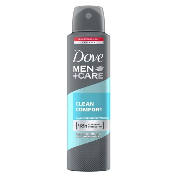 Dove Men Plus Care Clean Comfort 48H Antiperspirant Deodorant Spray