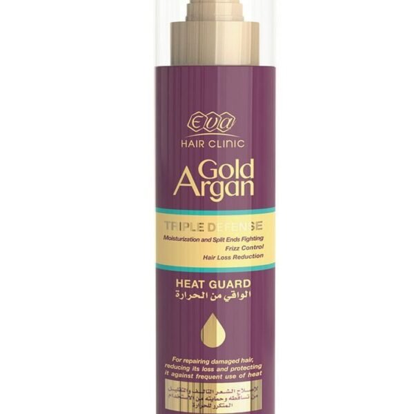 Eva Hair Clinic Gold Argan Heat Guard with Gold and Argan oil  200 ml