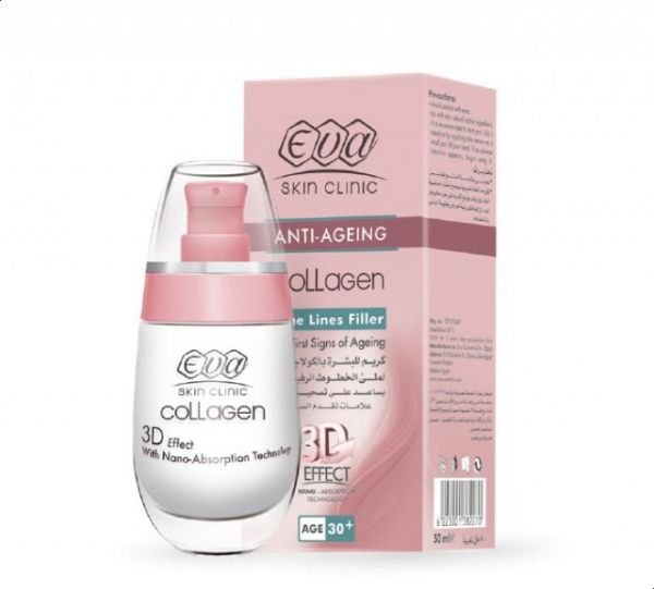 Eva Skin Clinic Anti-Aging Collagen Fine Lines Filter for First Signs of Aging Age 30+