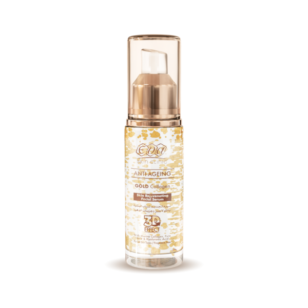 Eva Skin Clinic Gold Collagen 3D Effect Skin Rejuvenating Facial Serum 30 ml