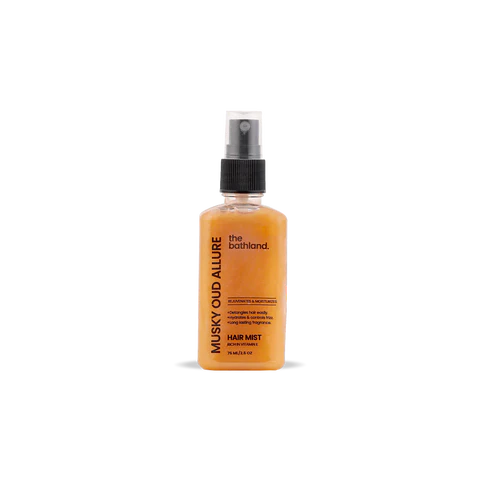 The bath land hair mist musky oud 80 ml