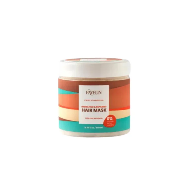 Favelin Hydrating & Repairing Hair Mask - 500ml