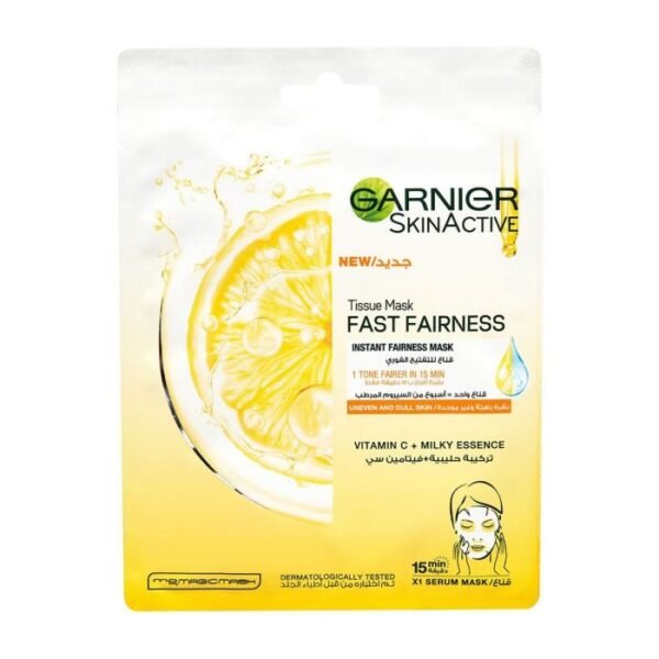 Garnier Fast Bright Tissue Mask 28 gm