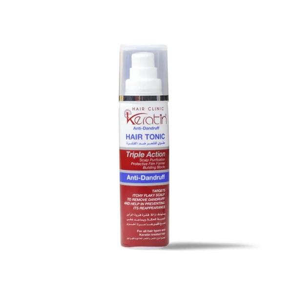Hair Clinic E-Keratin Anti-Dandruff Hair Tonic Triple Action