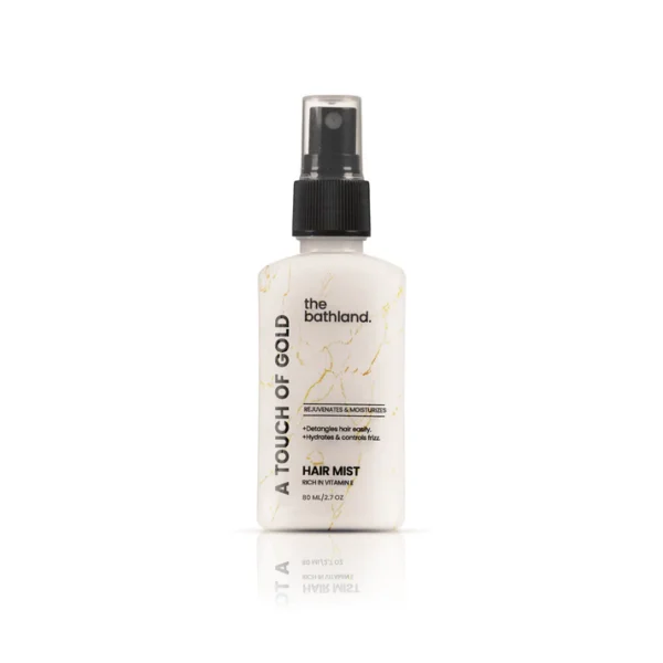 the bathland A touch of gold Hair mist