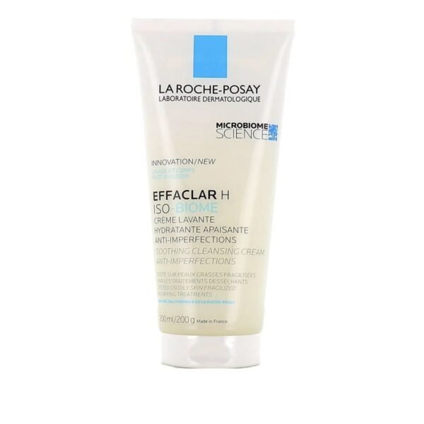 La Roche-Posay Effaclar Soothing Anti-Imperfection Face & Body Cream Cleanser for Oily Skin - non comedogenic 40 ML