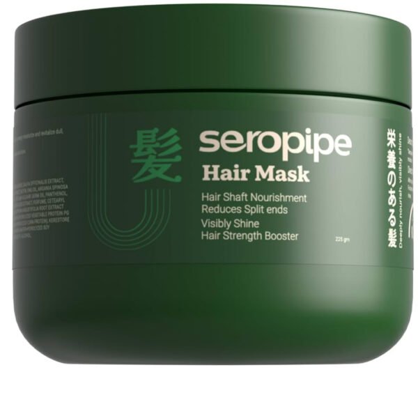 Seropipe Moisturizing, Strengthening & Conditioning Mask for Dry & Damaged Hair 225GM