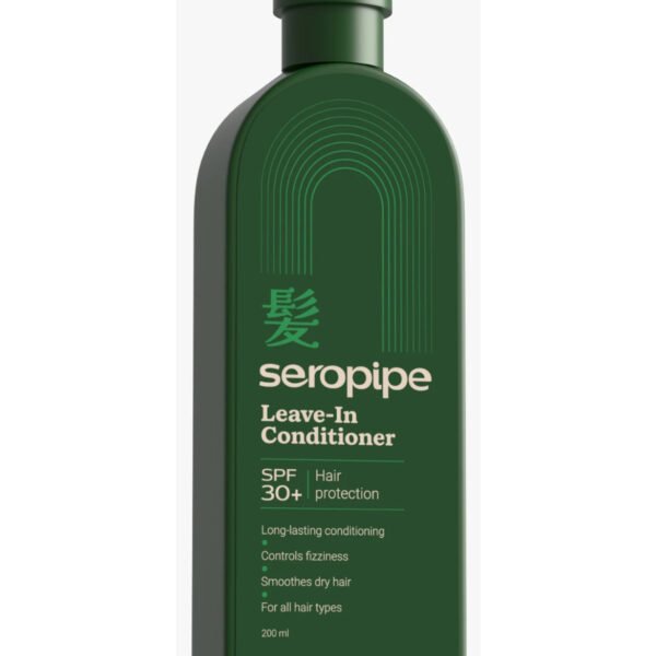 Seropipe Anti-Hair Loss & Moisturizing Leave-In Conditioner Spray with Herbs, Oils & Vitamins for All Hair Types SPF30+ - parabens free, sulfate free 200 ML