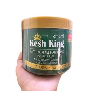 Kesh King Anti-Hair Fall & Strengthening Mask for All Hair Types (700+300ml Free)