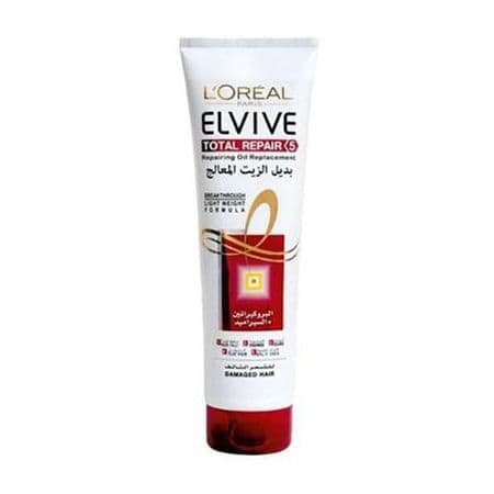 L'Oreal Elvive Total Repair 5 Oil Replacement with Rose of Jericho Extract & Ceramide for Damaged Hair 300 ML