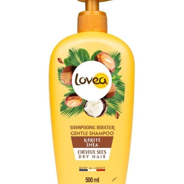 Lovea Nature Gentle Shampoo with Shea Butter for Dry Hair 500 ML
