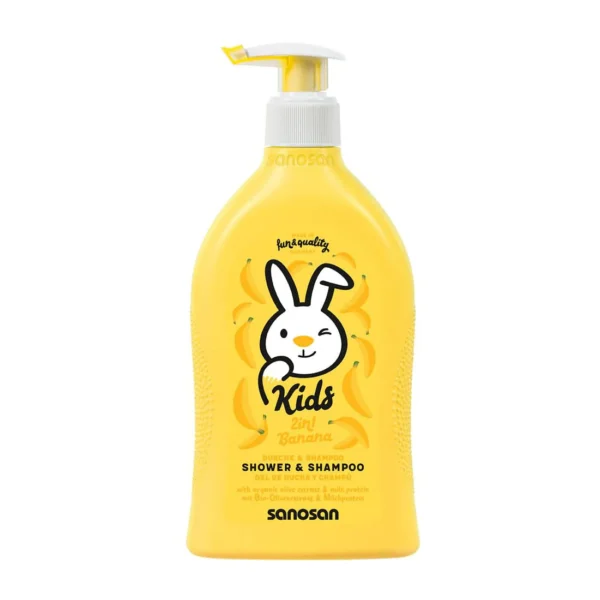 Sanosan Kids Shower & Shampoo Banana - 400 ml