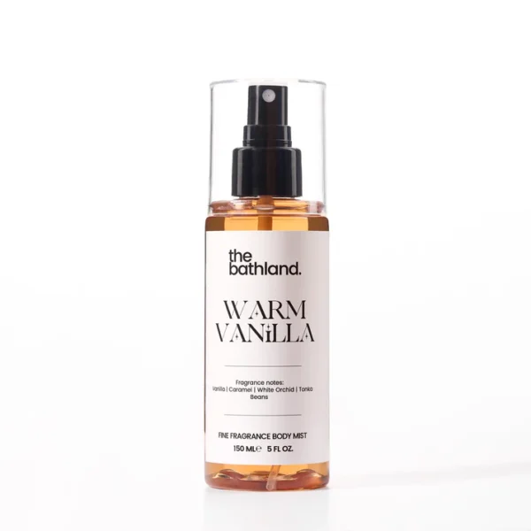 The bathland Warm Vanilla Body mist - 150ml