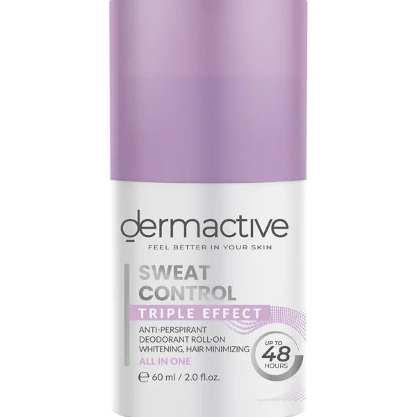 Dermactive Sweat Control Triple Effect Roll On Deodorant - 60ml