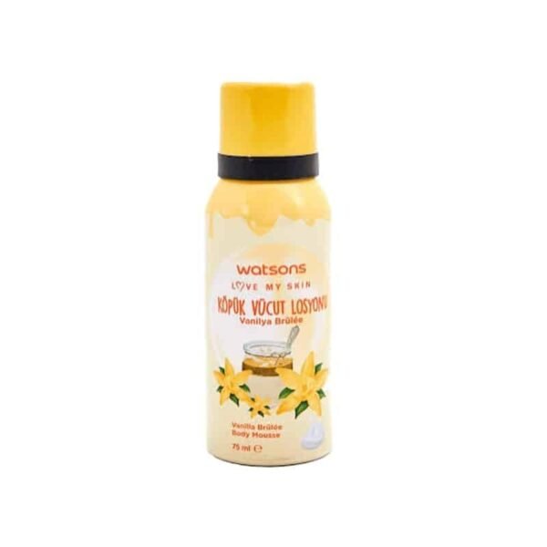 Watsons Body Mousse Moisturizer Vanilla - 75ml