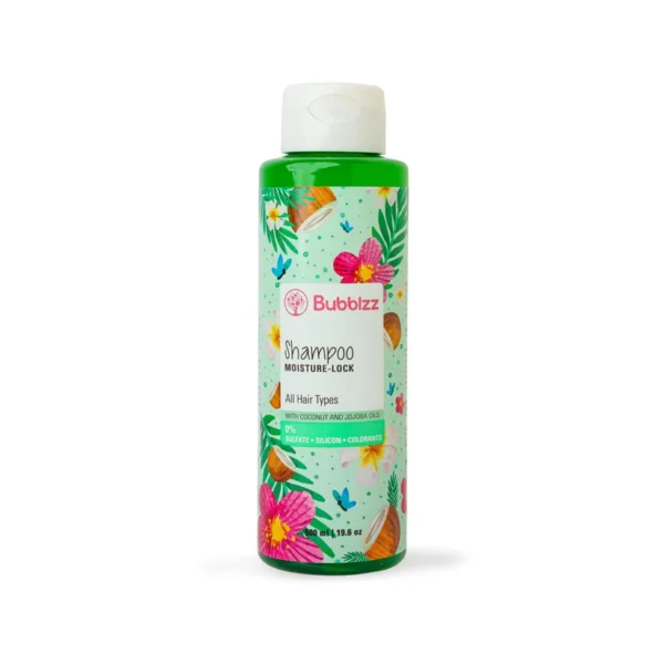 Bubblzz Moisture Lock Shampoo for all Hair Types - 500ml