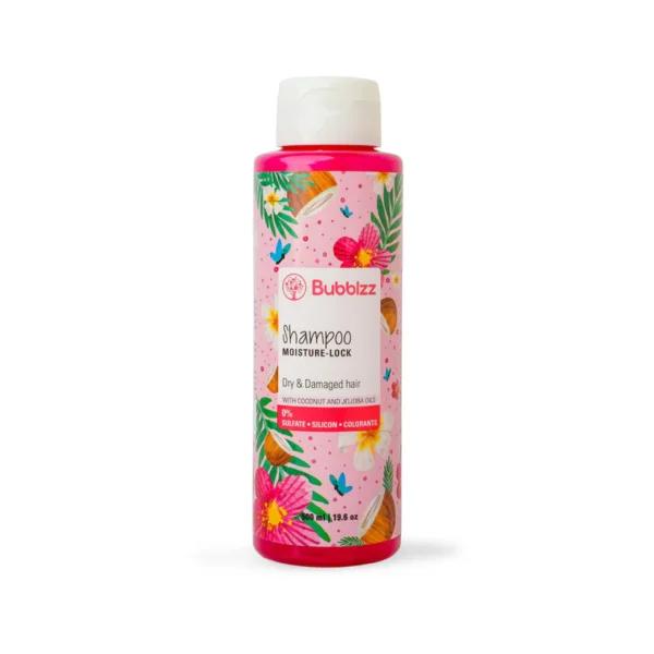 Bubblzz Moisture Lock Shampoo for Dry Hair - 500ml