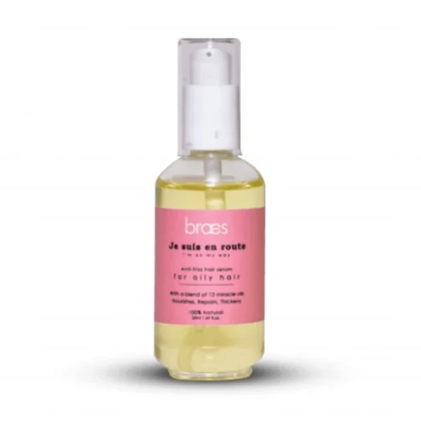 Braes Anti Frizz Hair Serum For Oily Hair 50 ml