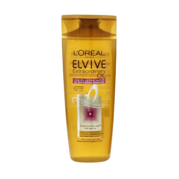 L'Oreal Elvive Extraordinary Oil Nourishing Shampoo with 6 Flower Oils for Normal to Dry Hair 200 ML