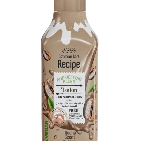 Eva Optimum Care Recipe Age Defying Blend Lotion For Normal Skin - Mocha Scent 370 Ml