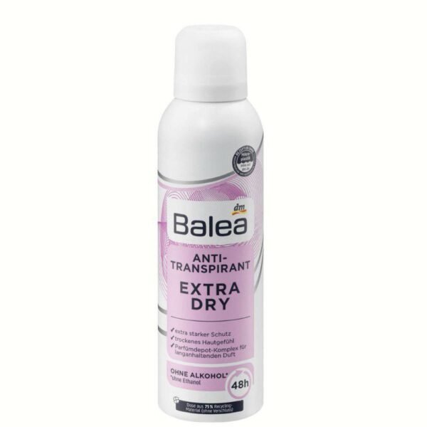 Balea Anti Transpirant Extra Dry For Women - 200 ml