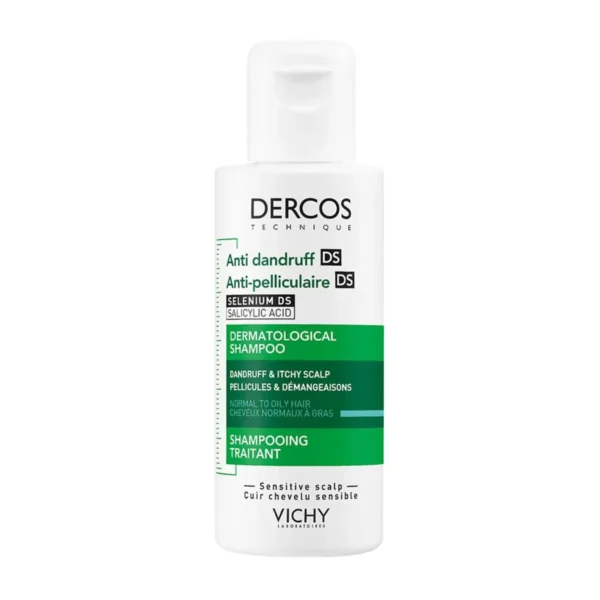 Vichy Dercos Anti-Dandruff Shampoo For Normal To Oily Hair - 75ml
