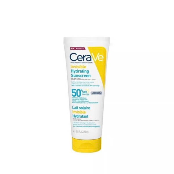CERAVE Invisible Hydrating Sunscreen Spf 50+