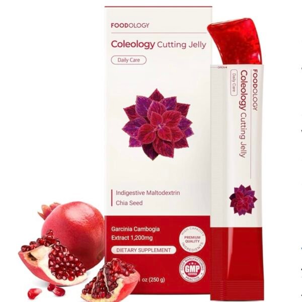 FOODOLOGY Coleology Cutting Stick Jelly (Pomegranate) – Dietary Fiber